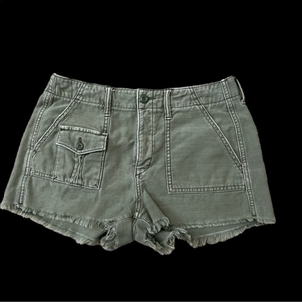 American Eagle Outfitters Green Jean Shorts